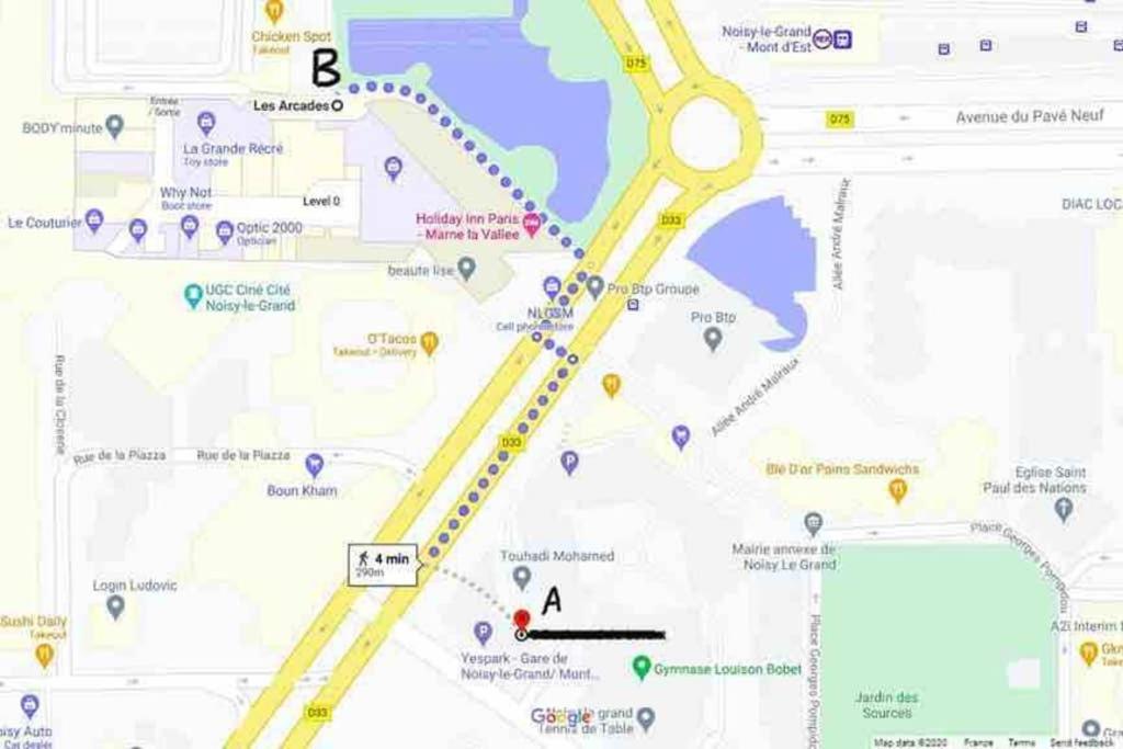 Apartament La Belle Etoile Noisy-le-Grand Zewnętrze zdjęcie
